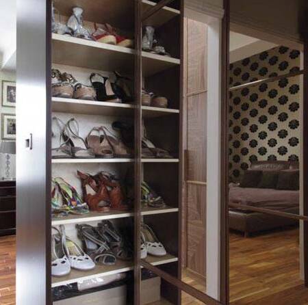 Шкаф-купе для обуви